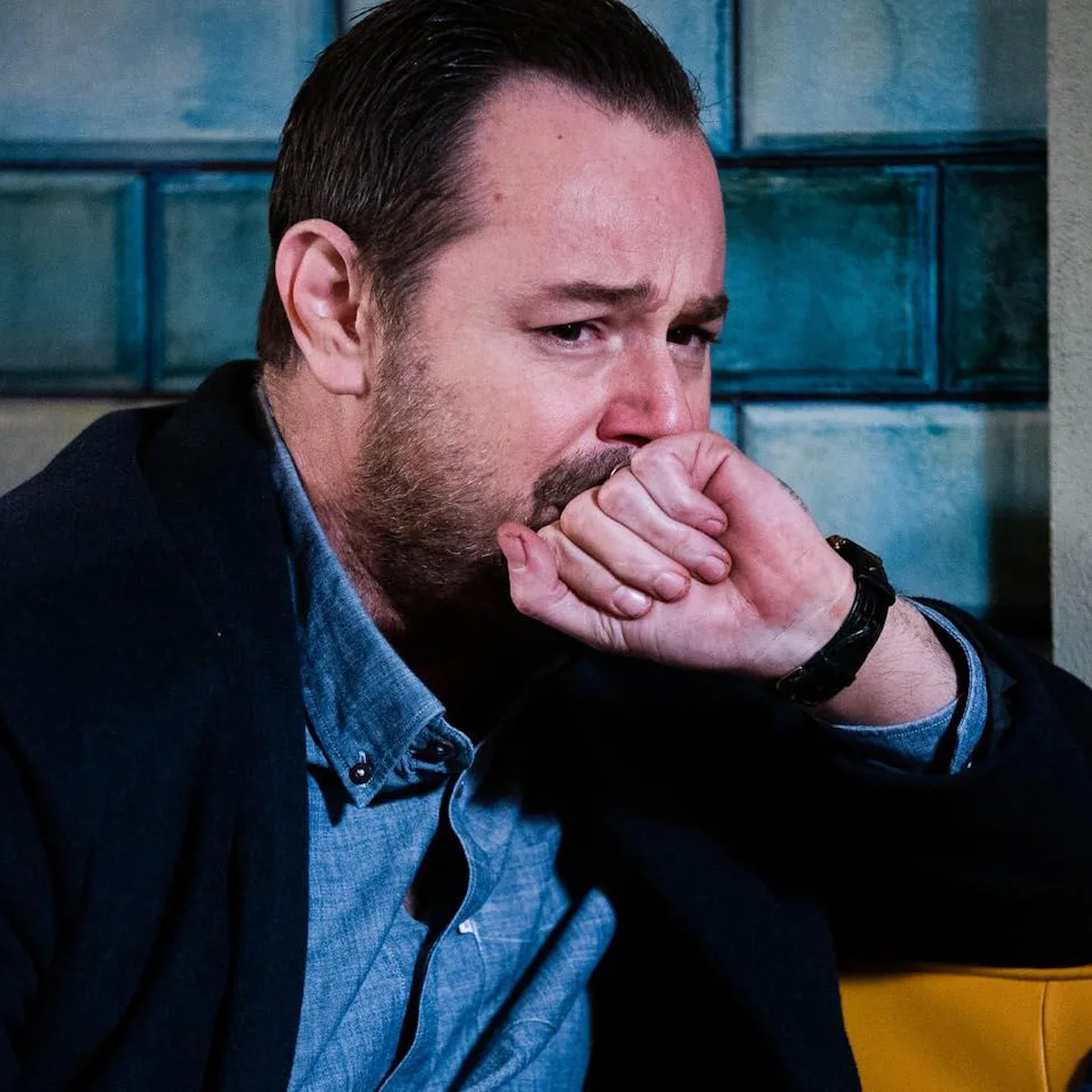 mick carter pink dressing gown EastEnders spoilers: Danny Dyer got married in a pink dressing gown and Twitter imploded | Soaps