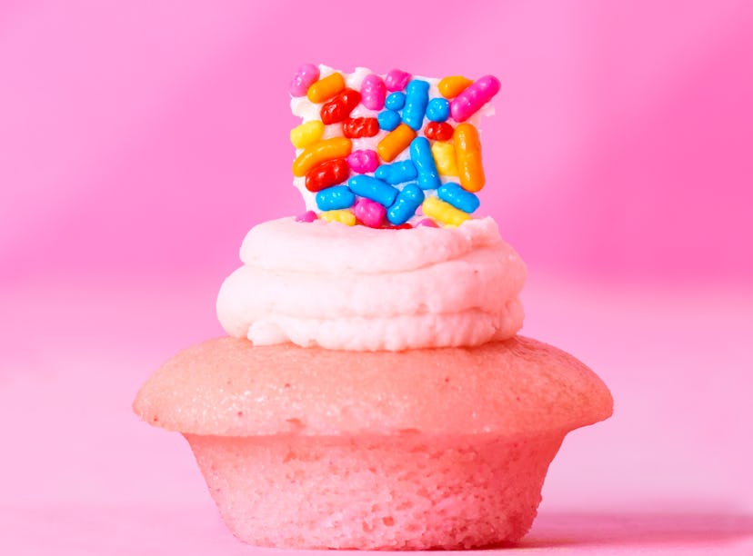 Baked by Melissa's New Rosé Cupcake will pair perfectly with your summer happy hours.