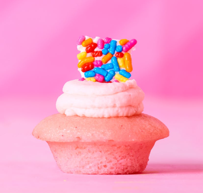 Baked by Melissa's New Rosé Cupcake will pair perfectly with your summer happy hours.