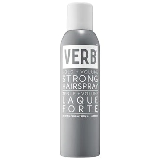 Verb Strong Hairspray helps hold y2k hairstyles like space buns