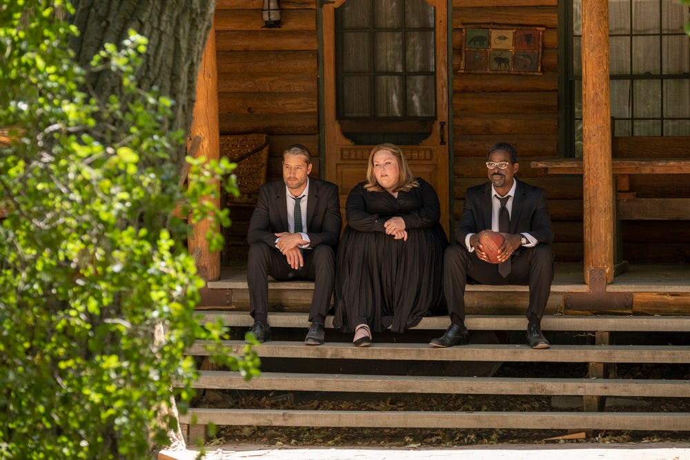 Randall, Kevin, and Kate in the 'This Is Us' series finale