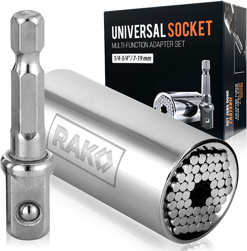 RAK's set of two universal socket wrench adapters means never not having the right tool. 