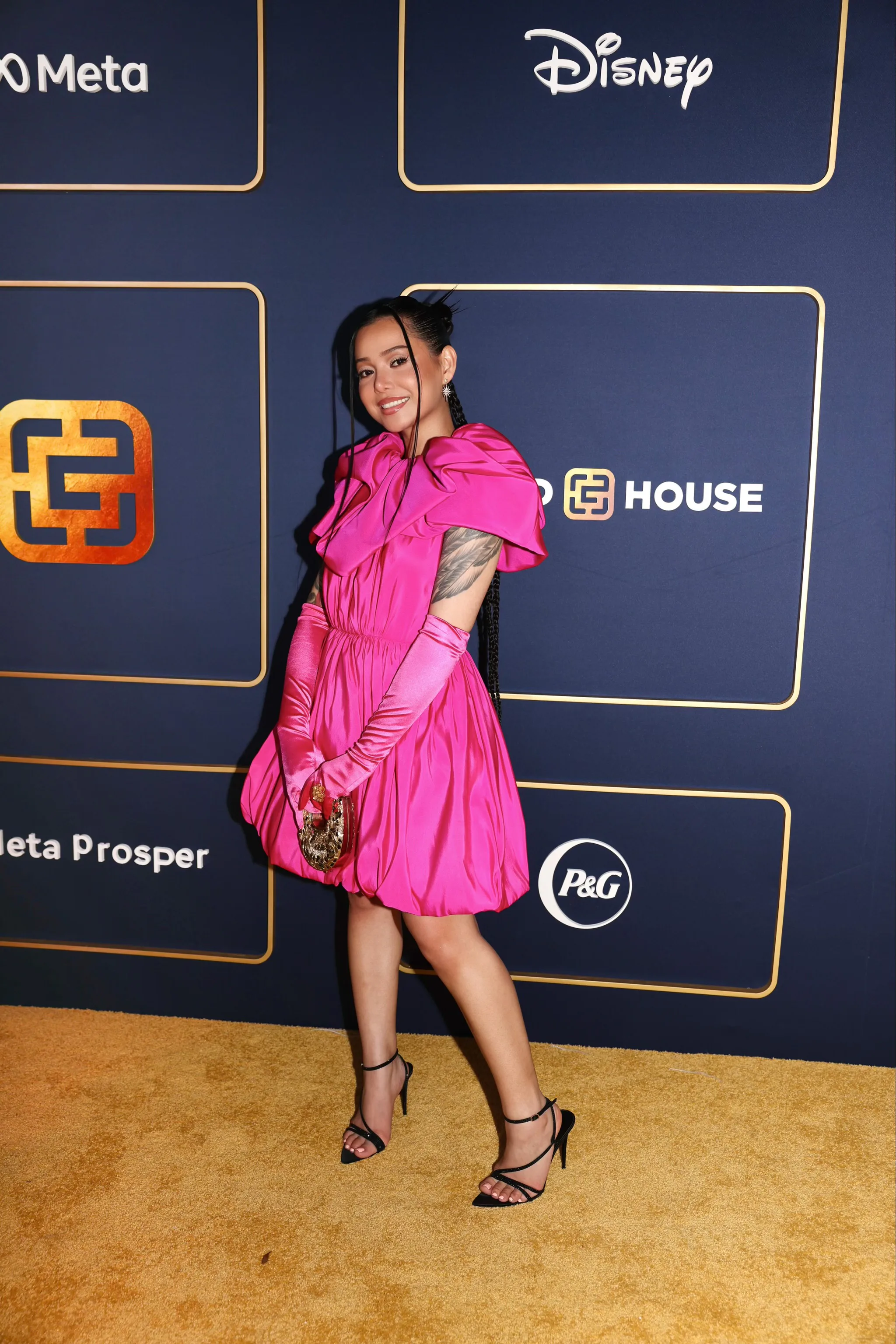 bella poarch pink dress New York, USA. 29th Jan, 2026. Bella Poarch attends the American Heart  Association's Red Dress Collection Red Carpet and Concert 2026, Jazz at  Lincoln Center, New York on January 29, 2026. (Photo
