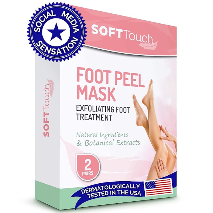 Soft Touch Foot Peel Masks (2 Pairs)