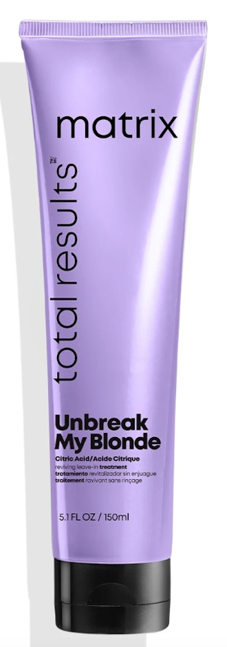 Matrix Unbreak My Blonde Leave-in Treatment for bleached hair