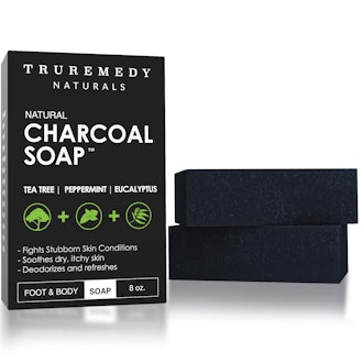 TRUREMEDY NATURALS Activated Charcoal Soap Bar (2-Pack)