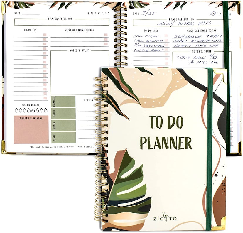 ZICOTO Simplified To Do List Planner Notebook 