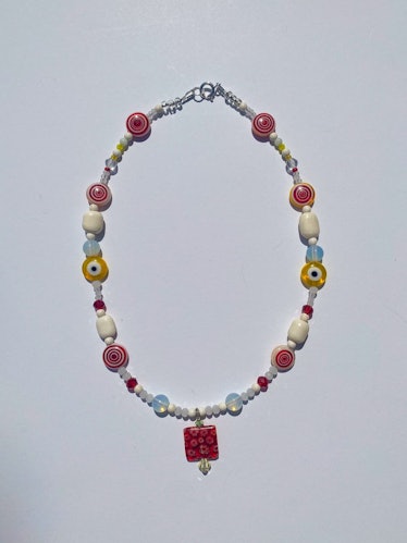 Millefiori Dangler glass necklace Tutti Bene