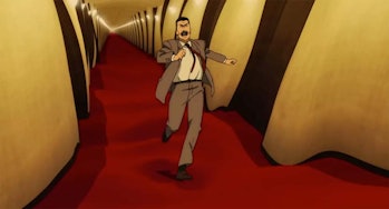 A still from Paprika’s hallway scene.