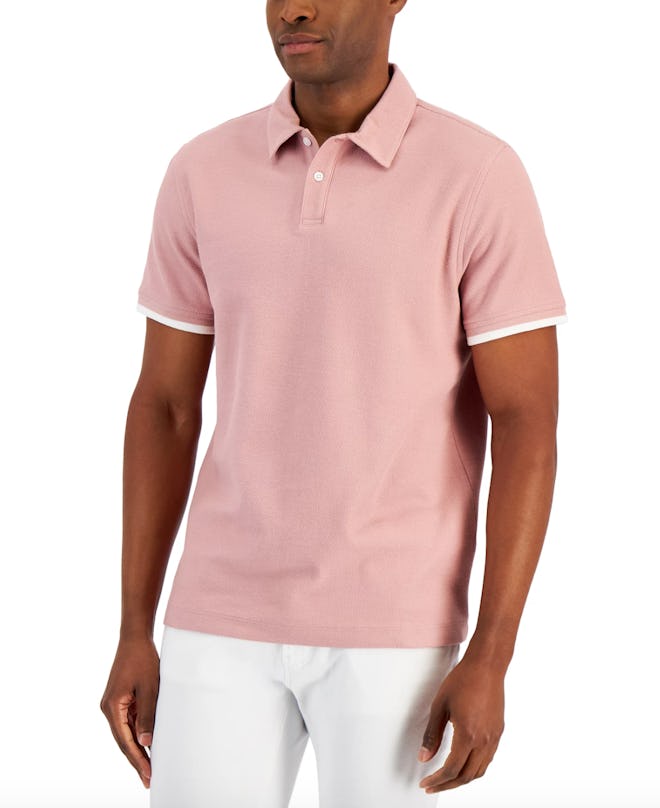 Regular-Fit Tipped Polo Shirt, Created for Macy's