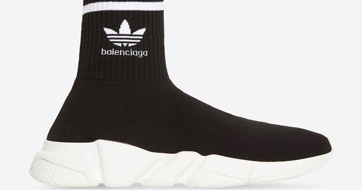 Adidas trainers that top look like balenciaga