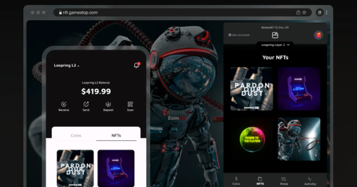 GameStop is launching a crypto wallet for a different kind of gamer