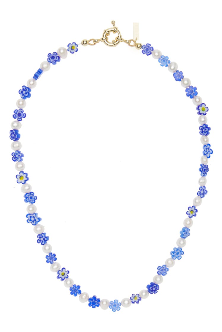 Corinna Beaded Pearl Necklace