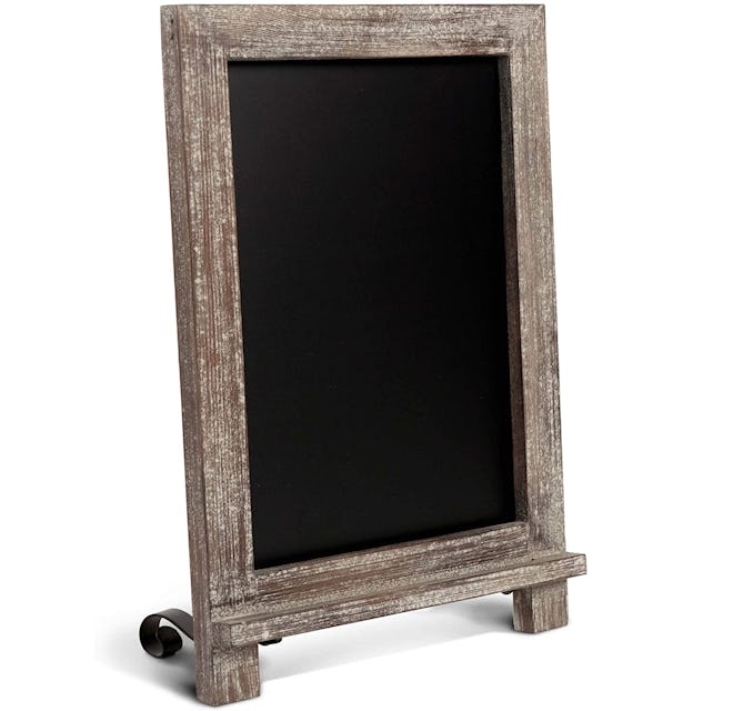 HBCY Creations Rustic Tabletop Chalkboard