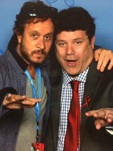 Pauly Shore with Sean Astin.