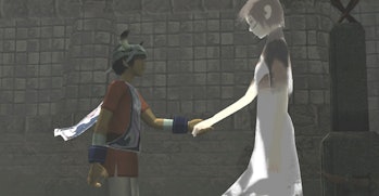 screenshot from Ico video game