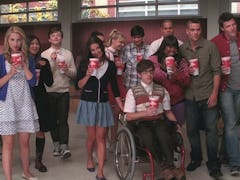 the cast of 'Glee'