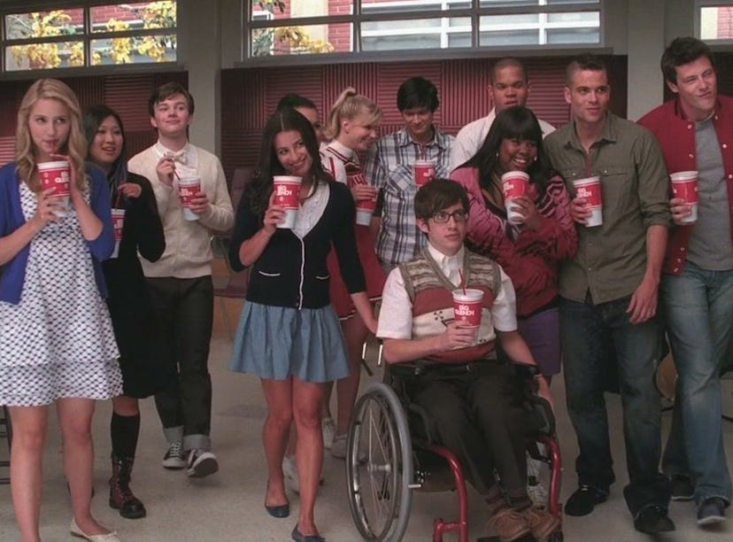 the cast of 'Glee'