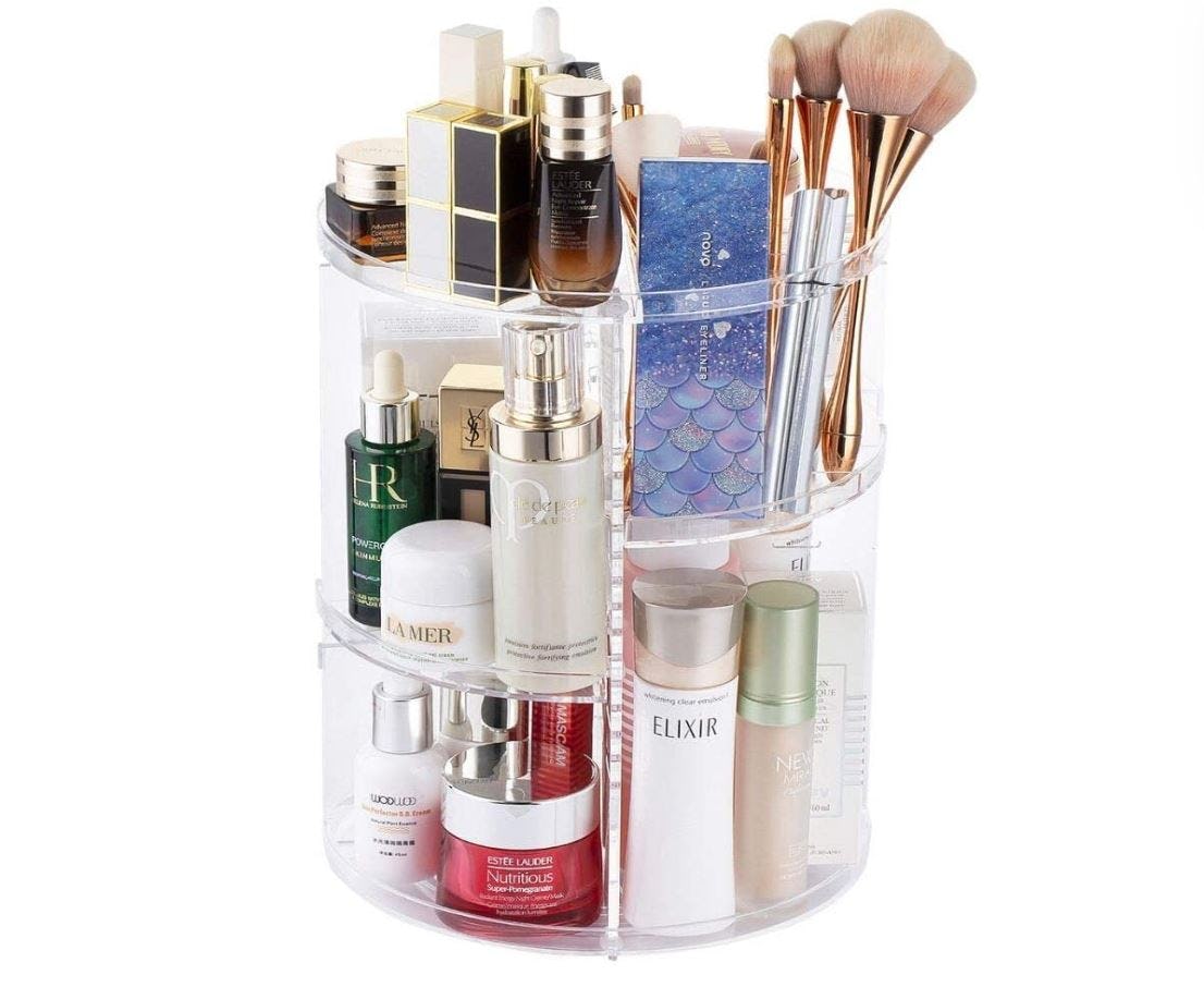 Alcora Life Acrylic Makeup Organizer