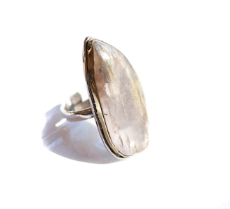 Kunzite Adjustable Gemstone Ring