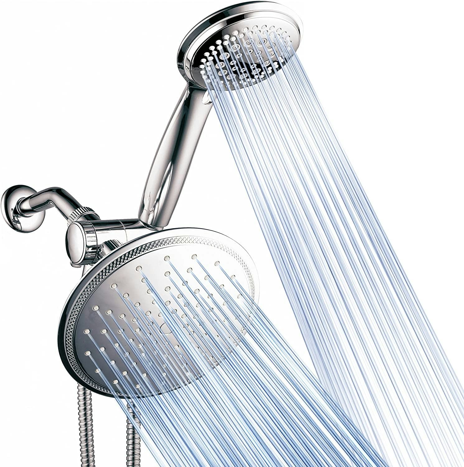 Dream Spa 3-way 8-Setting Rainfall Shower Head