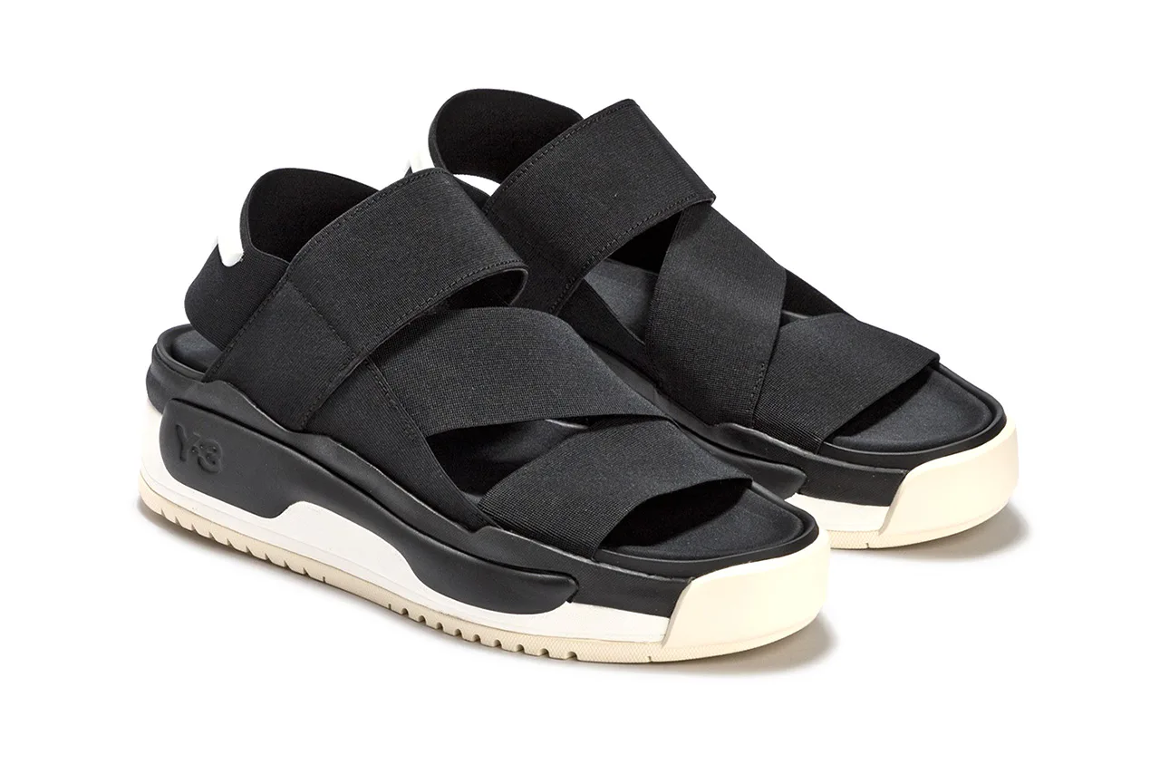 Y-3 QASA SANDAL BY ADDIAS Adidas × Y-3 × Yohji Yamamoto Y3 RIVALRY TRIPLE BLACK QASA  main image 2