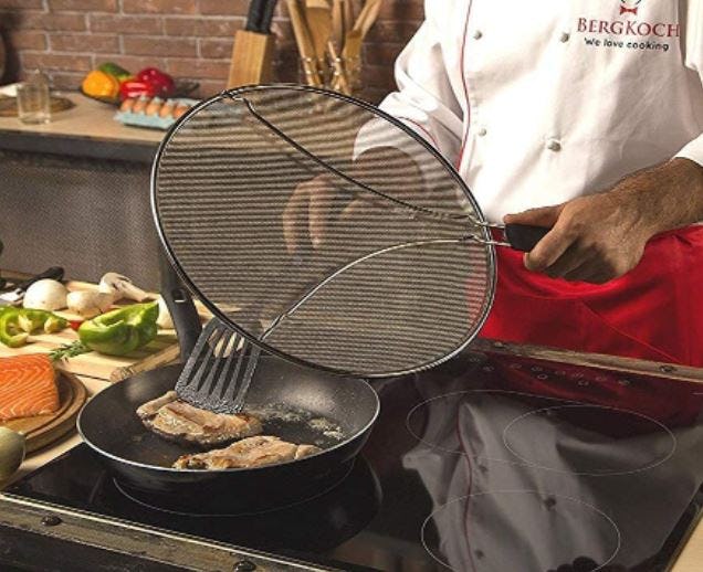 BergKoch Splatter Screen for Frying Pan