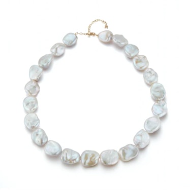 14kt Gold Baroque Pearl Strand Necklace
