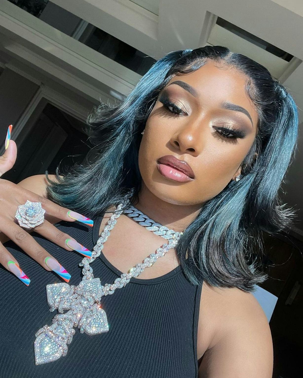 Megan Thee Stallion's Balenciaga Le Cagole Shoulder Bag Is So 2004
