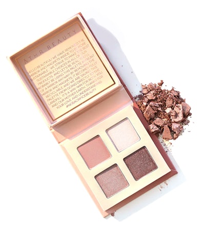 The Athr Beauty Rose Quartz Eyeshadow Palette is one kid-safe beauty product to try.