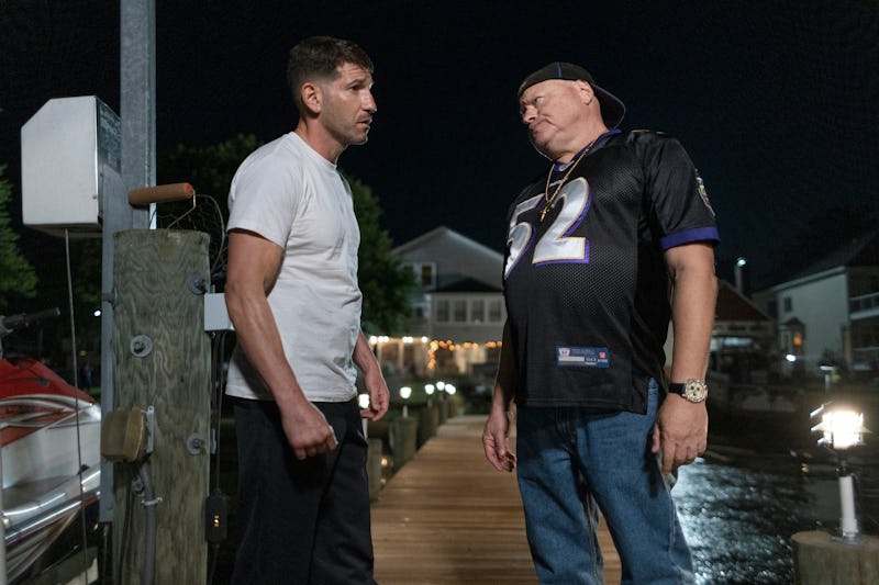 Jon Bernthal as Wayne Jenkins and Seth Hurwitz as  Donald stepp in 'We Own This City'