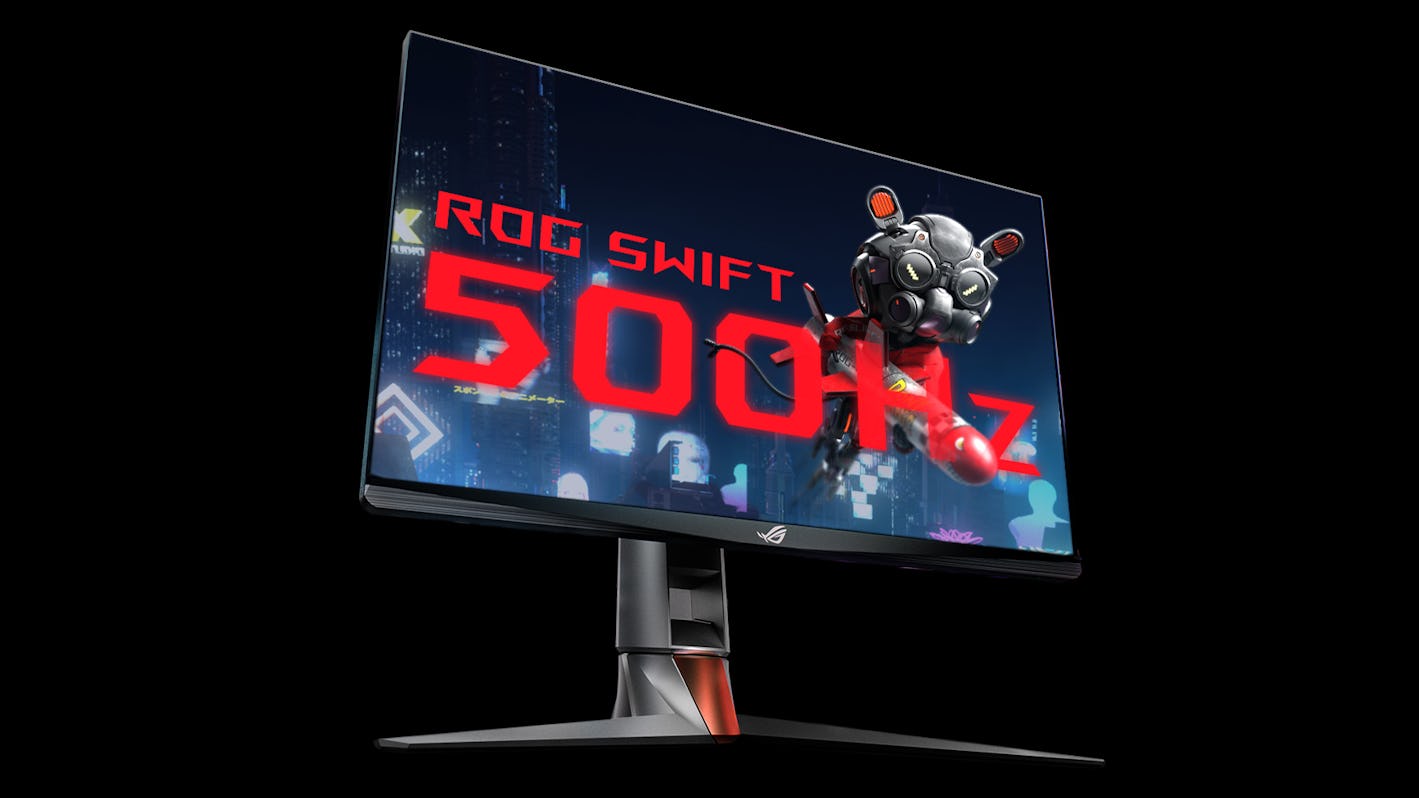 Asus’s unprecedented 500Hz monitor is fullon esports overkill