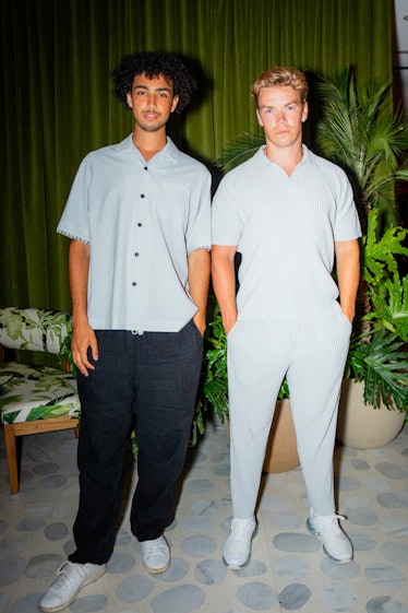 Archie Madekwe and Will Poulter