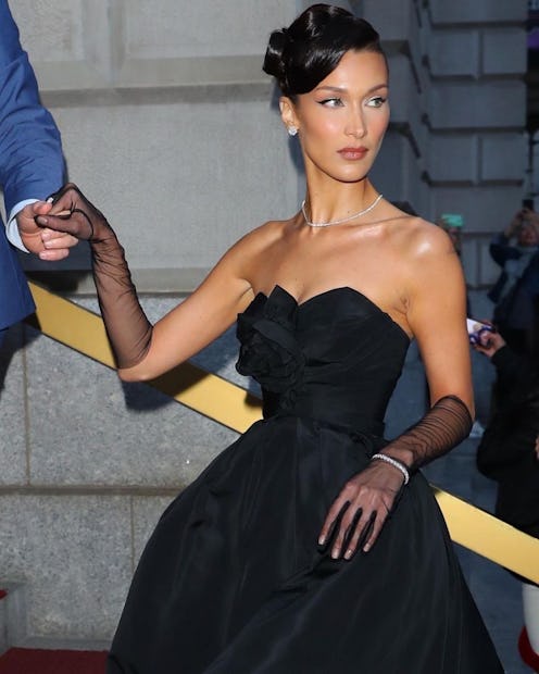 Bella Hadid arrives at an event