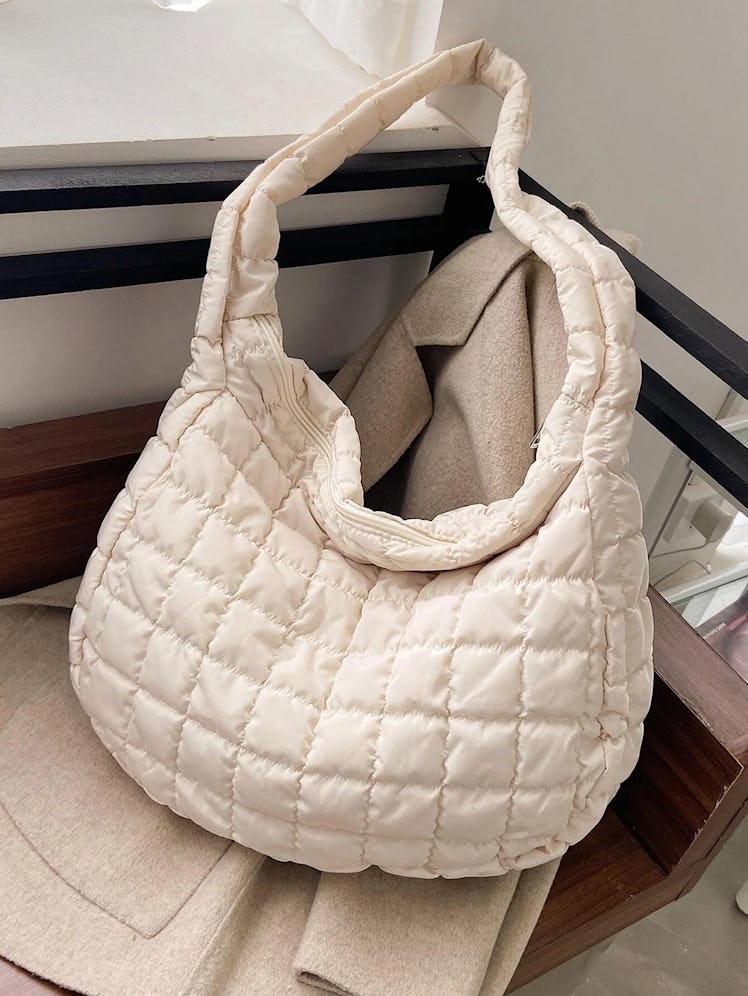 SHEIN's large, relaxed-fit, puffy hobo bag.