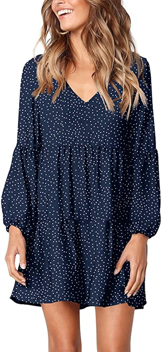 Amoretu V-Neck Tunic Dress
