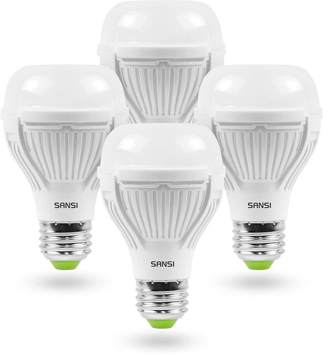 SANSI 100W Equivalent LED Light Bulb (4-Pack)