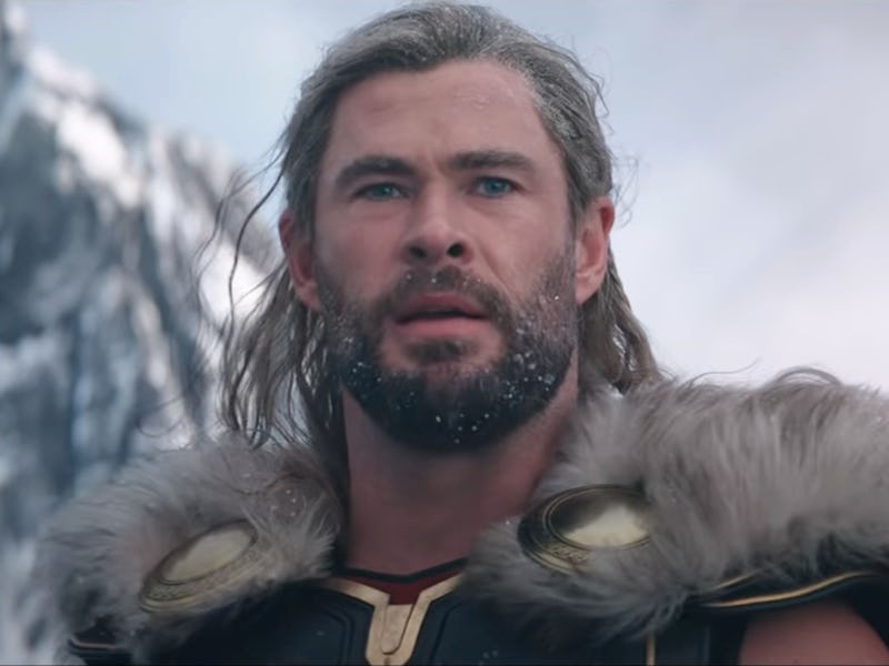 Chris Hemsworth as Thor in Thor: Love and Thunder