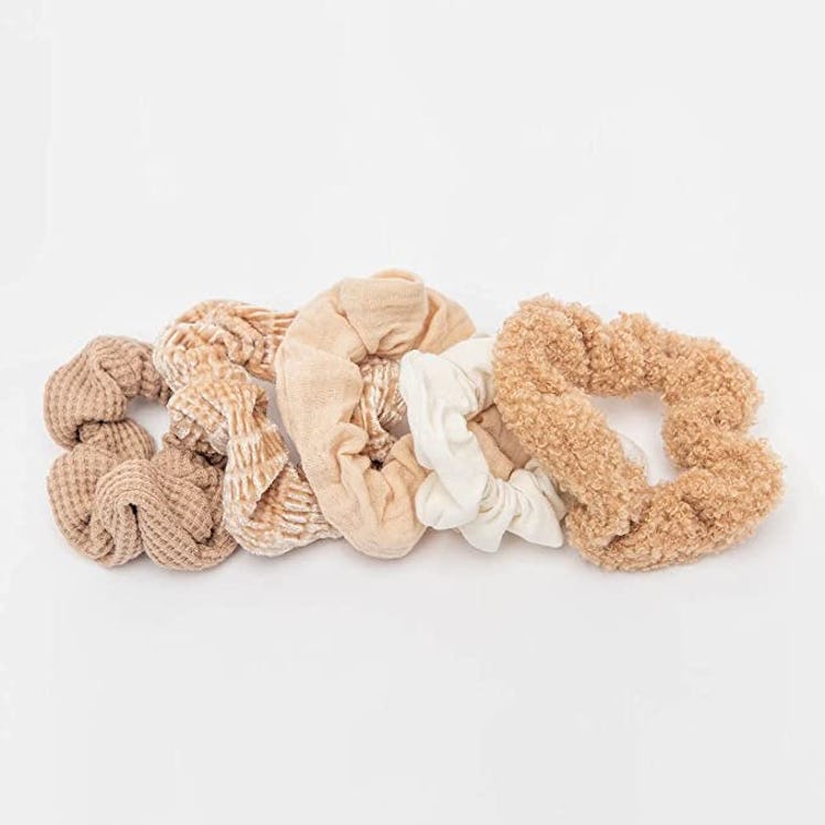 Kitsch Ultra Textured Scrunchies (5-Pack)