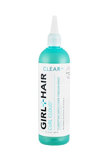 girl and hair apple cider vinegar rinse is the best clarifying dandruff rinse for curly hair