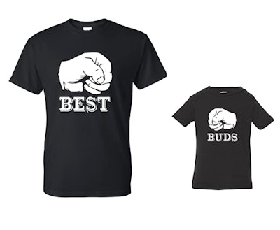 This Best Buds shirts are great Father's Day shirts