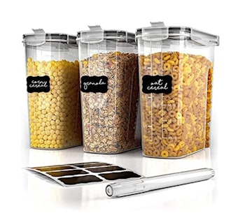 Simple Gourmet Cereal Containers Storage Set