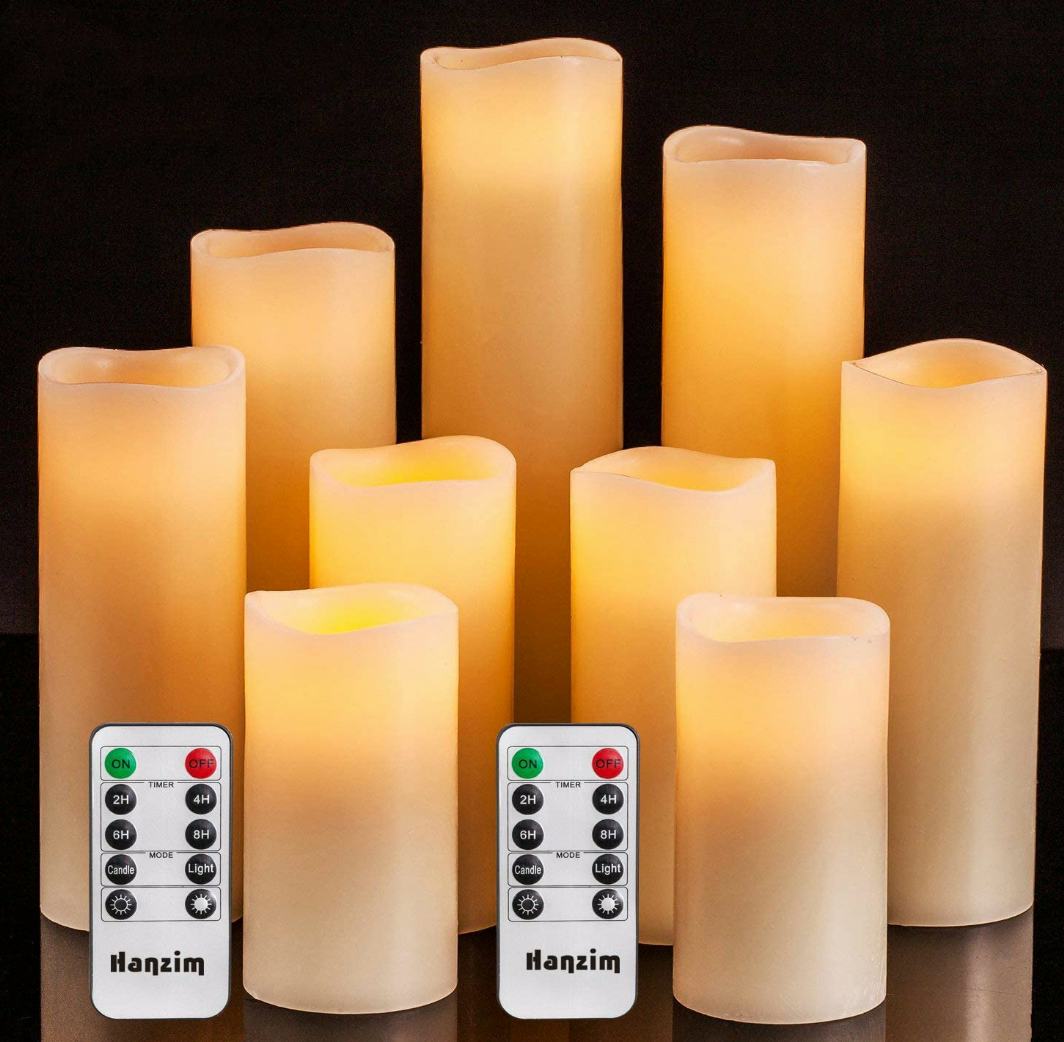 Hanzim Flameless Flickering Battery