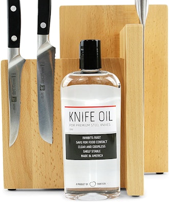 Thirteen Chefs Knife and Honing Oil 
