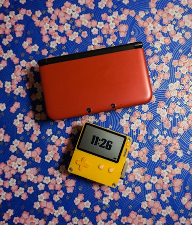 The Playdate and Nintendo 3DS XL
