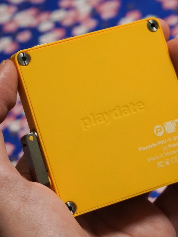 Playdate review: You’ll love this weird handheld, if you can find one