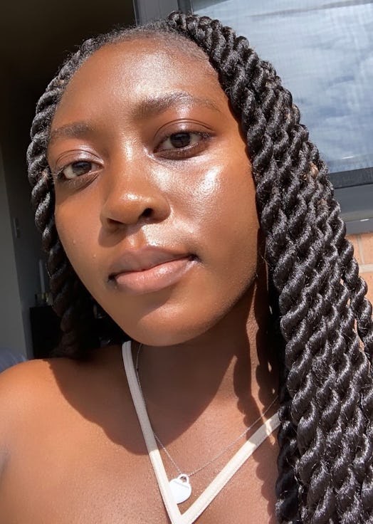 Supergoop! Glowscreen Golden Hour on dark skin review 