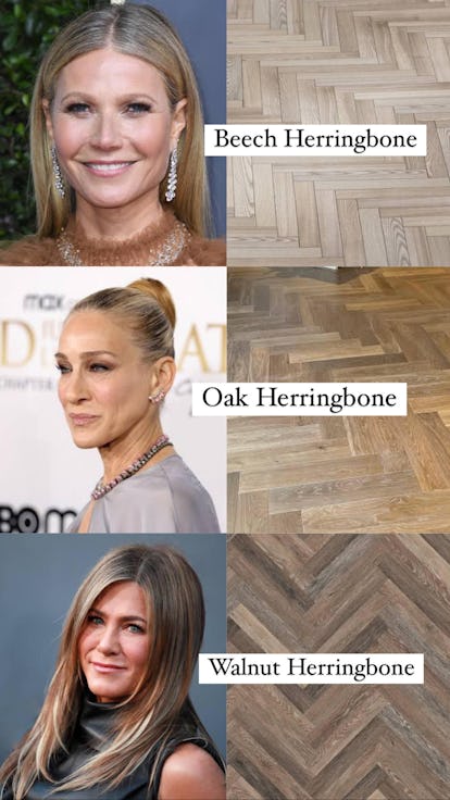 herringbone highlights