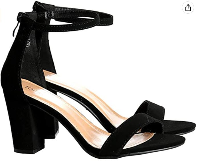 TOP Moda Hannah-1 Platform Chunky Heel