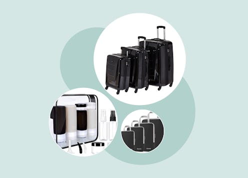 Nesting suitcases, toiletry bottles, and compression packing cubes are experts' suggestions for the ...